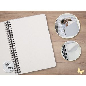 Carnet de notes Jolie 'Heavenly Leaves', A5