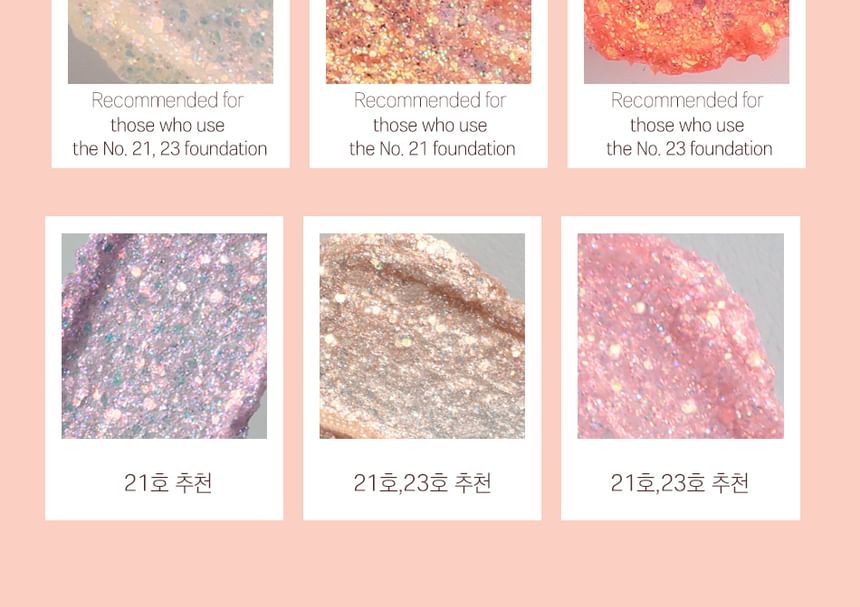 CORINGCO - Shabam Shabam Romantische Glitter - 6 Kleuren