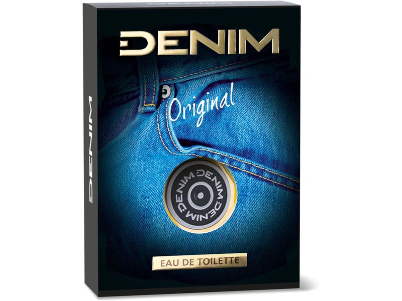 Denim Eau de Toilette Original 100 ml Maskuliner Duft mit holziger Duftnote
