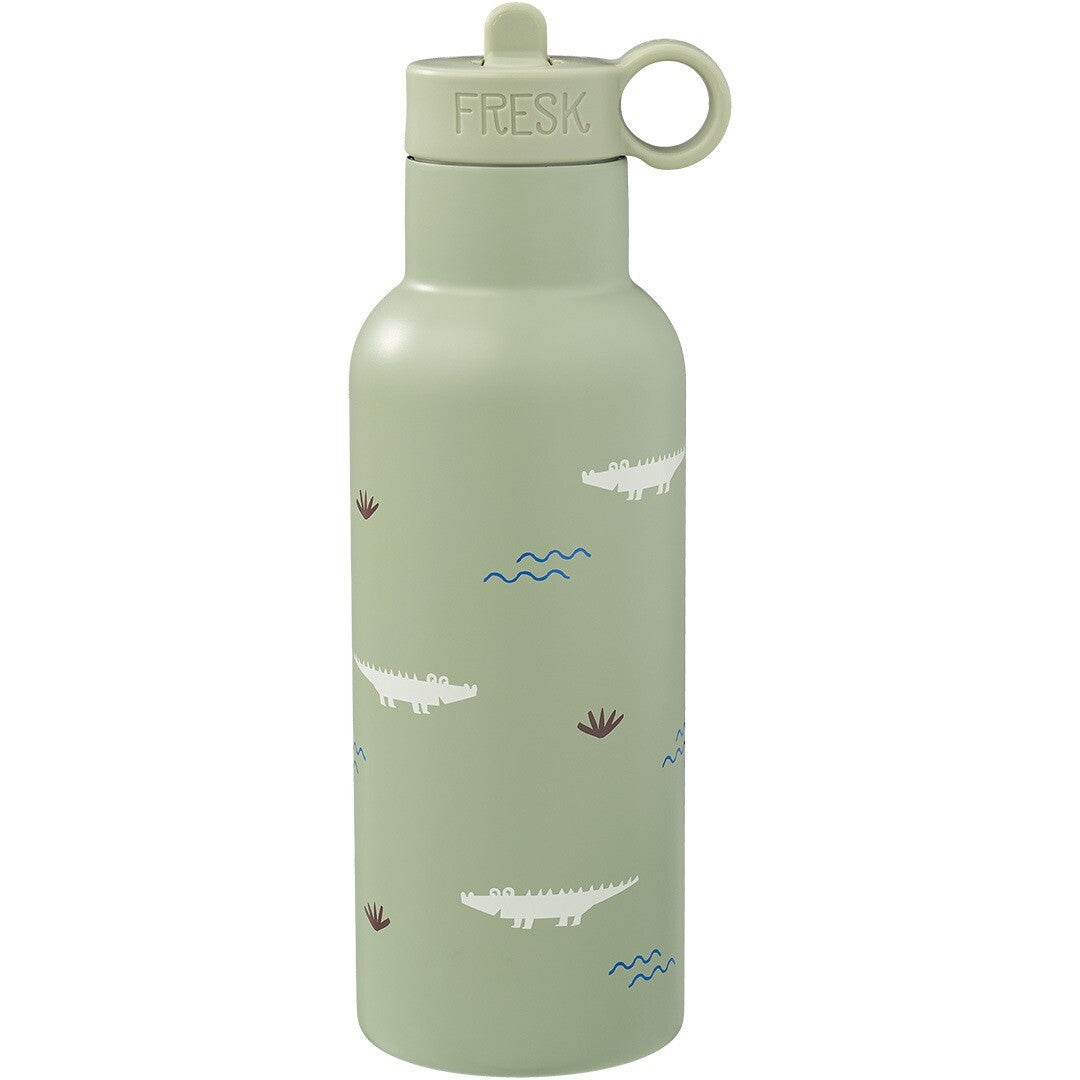 Fresk rvs thermosfles krokodil - 500 ml