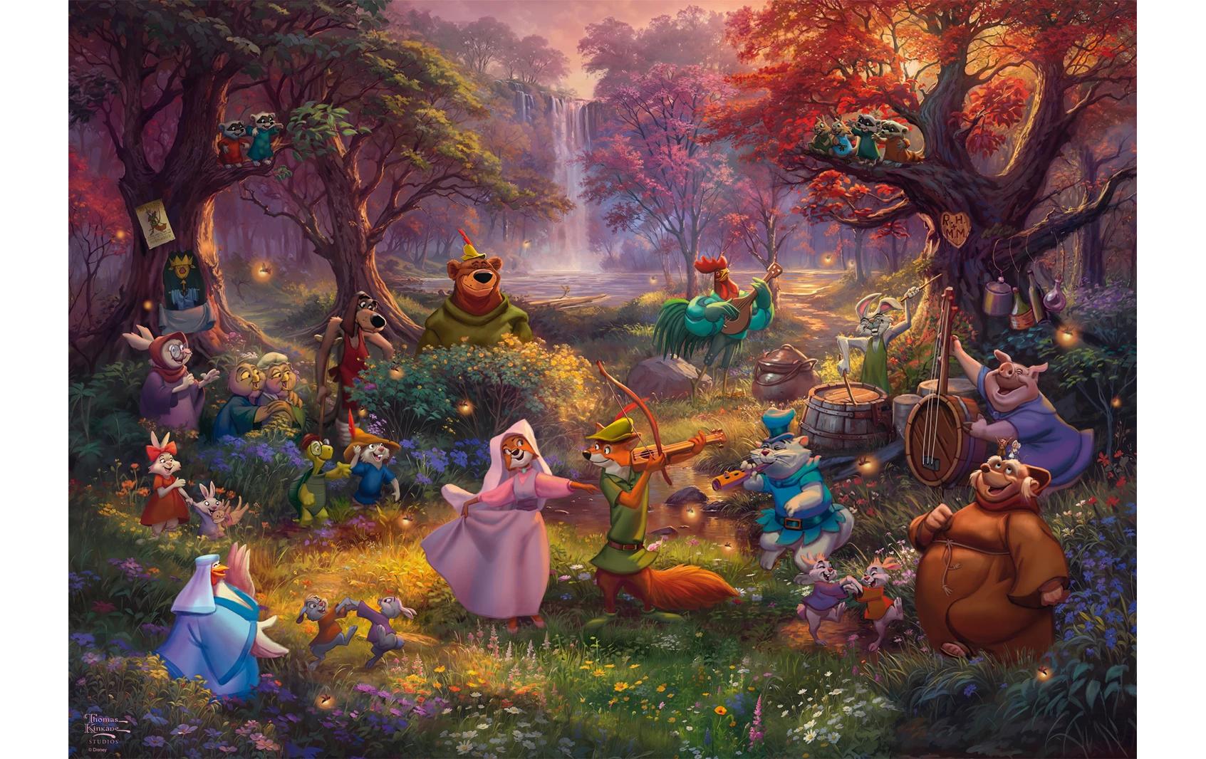 Puzzle Disney Robin Hood 1000 Teile1000 Teile – Erwachsenenpuzzle