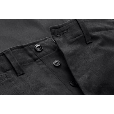 Unisex-Chinohose, Schwarz