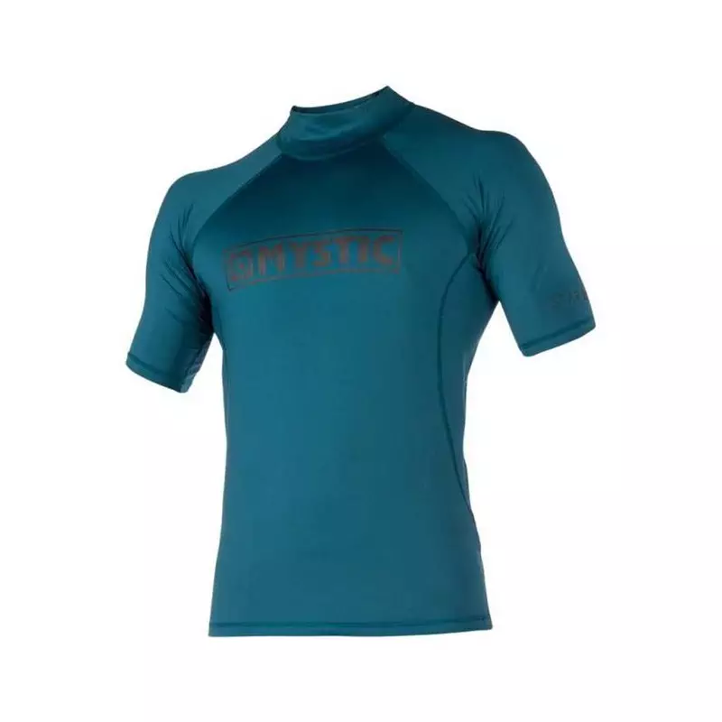 Lycra junior MYSTIC Star S/S Rashvest Teal