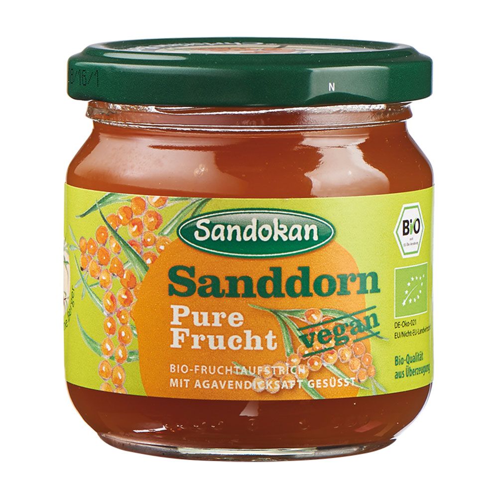 Fruchtaufstrich Sanddorn 