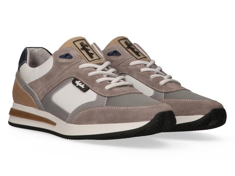 Australian Footwear Clint leather white-grey-beige
