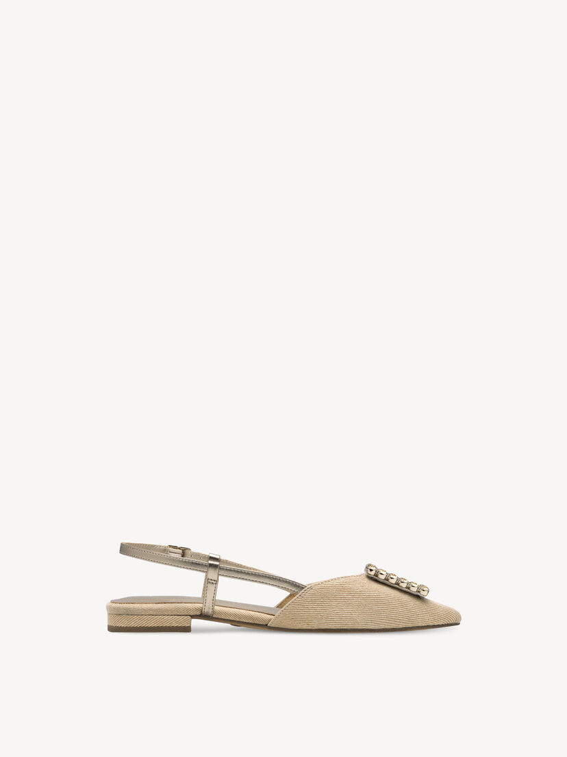 Slingpumps - bruin