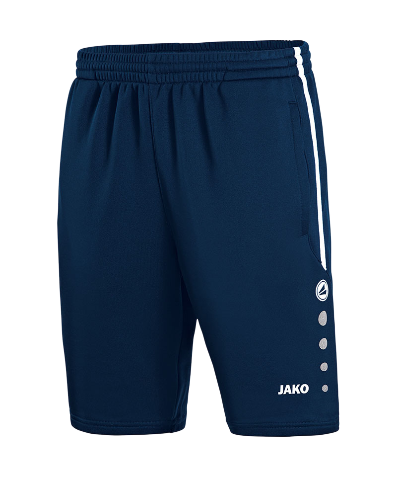 JAKO Active Trainingsshort Kids Blau Weiss F09