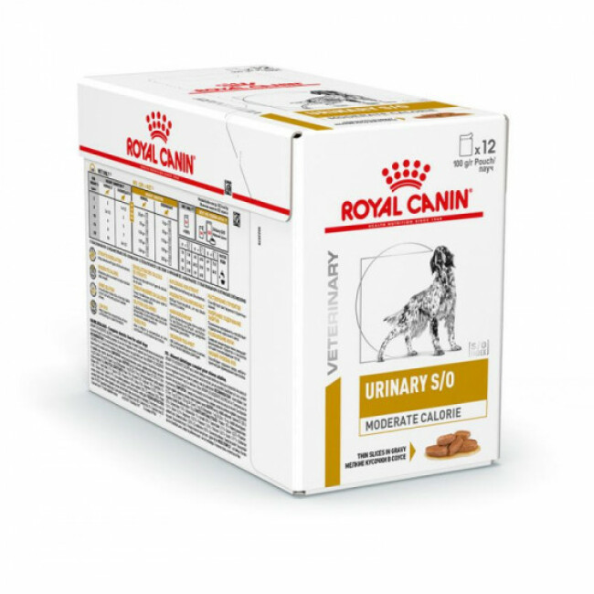 Royal Canin Veterinary Diet Urinary S/O Moderate calorie pour chiens