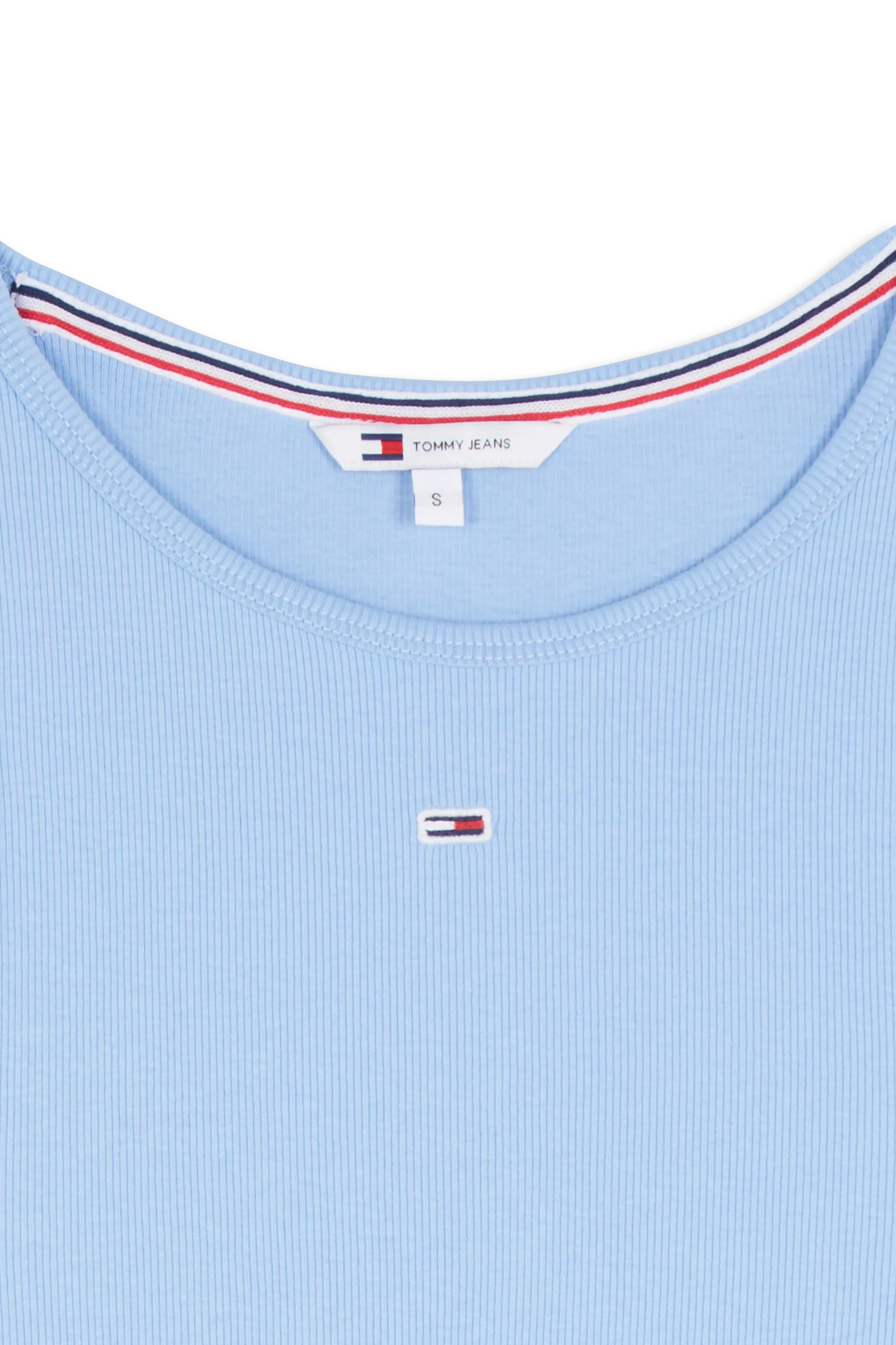 TOMMY JEANS Débardeur  TJW ESSENTIAL RIB TA Bleu