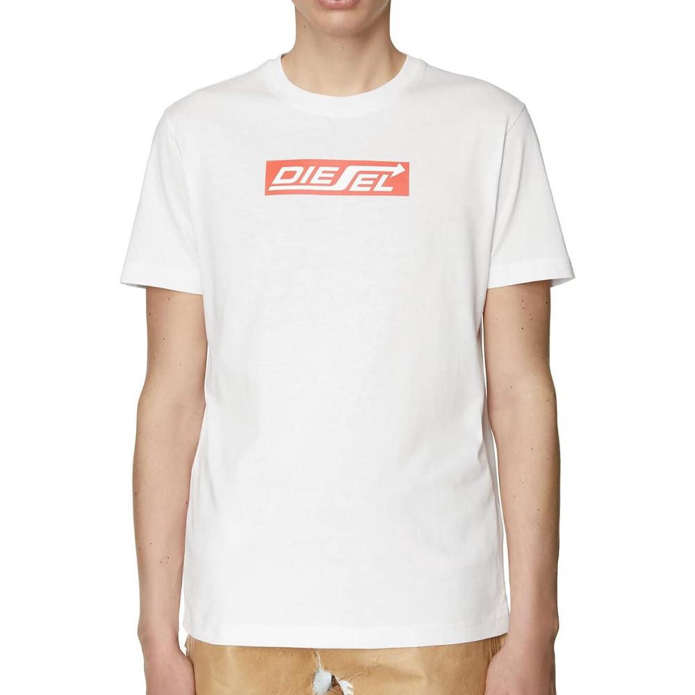Diesel T-shirt Blanc Homme Diesel Diegos A06862
