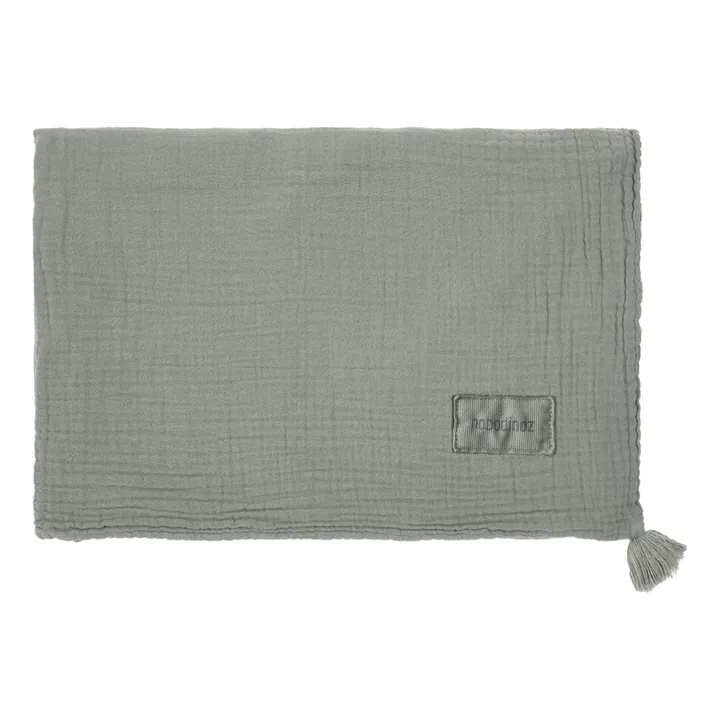 Nobodinoz Plaid Wabi-Sabi | Bleu gris
