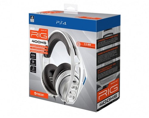 RIG 400 Hs White Headset (PS4/PS5)