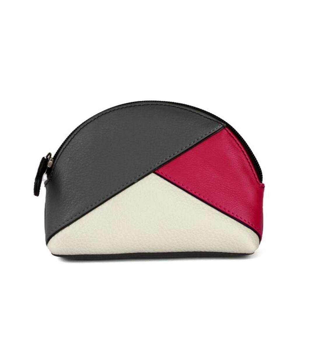Eastern Counties Leather - Porte-monnaie BETSY - Femme (Gris / rose / blanc) (Taille unique) - UTEL309