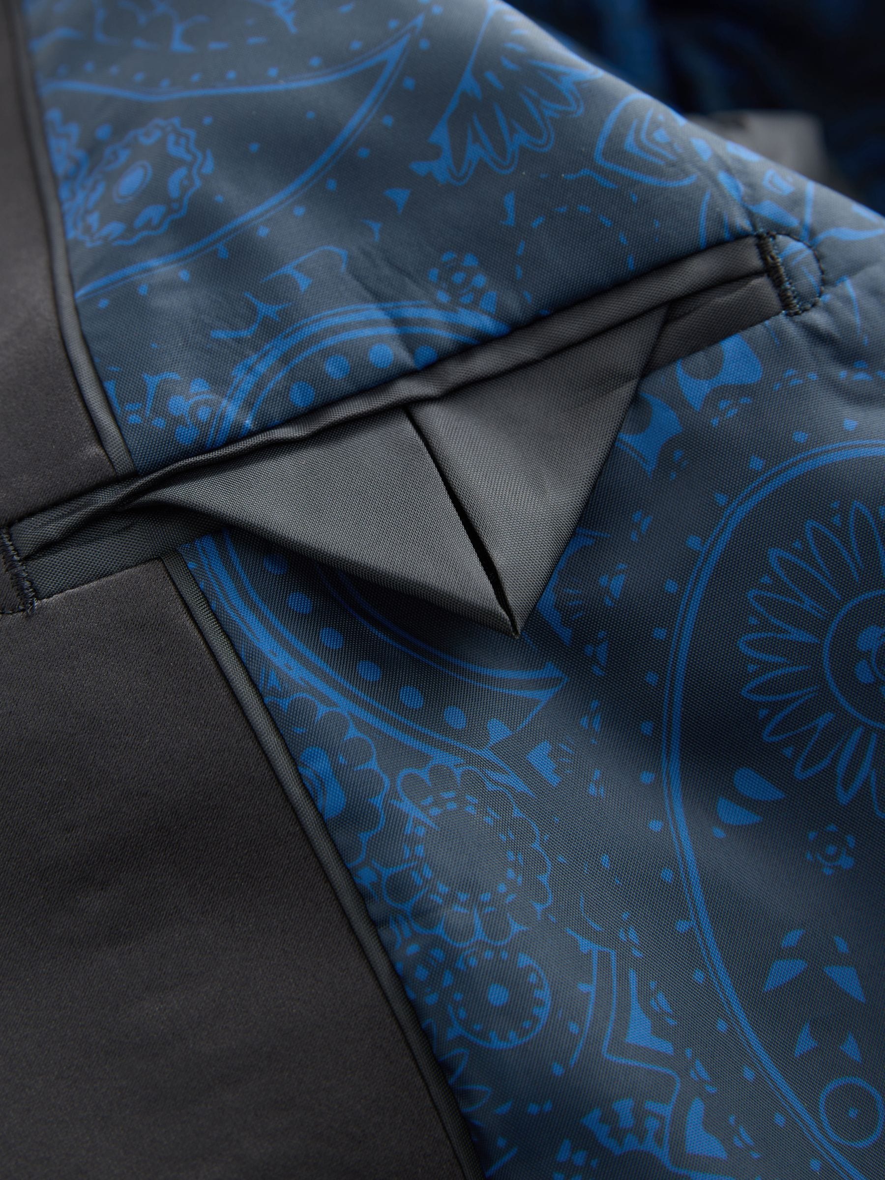 Donkerblauw - Textured Velvet Blazer (3-16yrs)