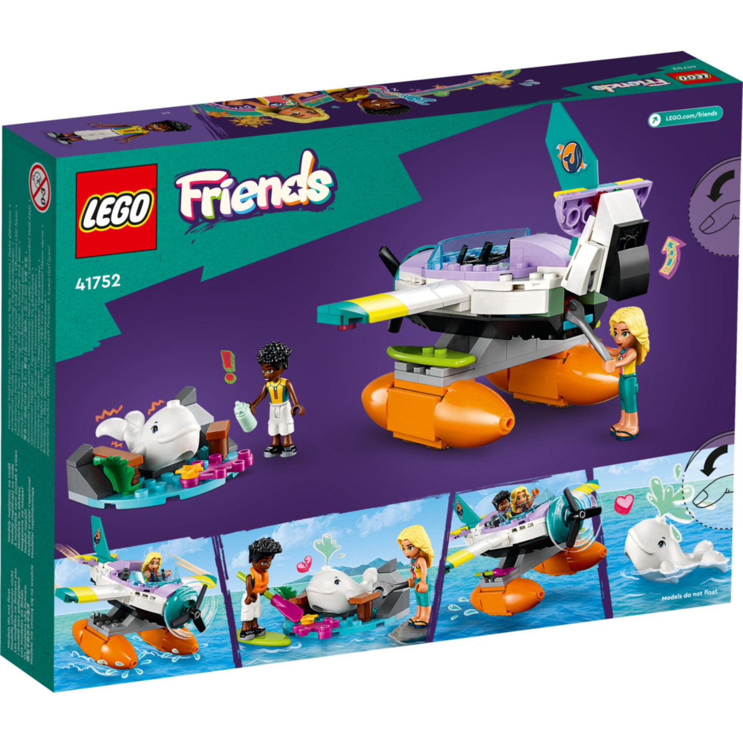 LEGO® Friends 41752 Seerettungsflugzeug 6+ Jahre