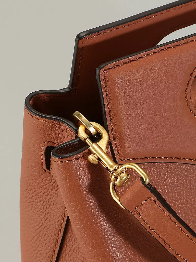 MCM Ledertasche - Umhängetasche SOFT DIAMANT Mini  braun