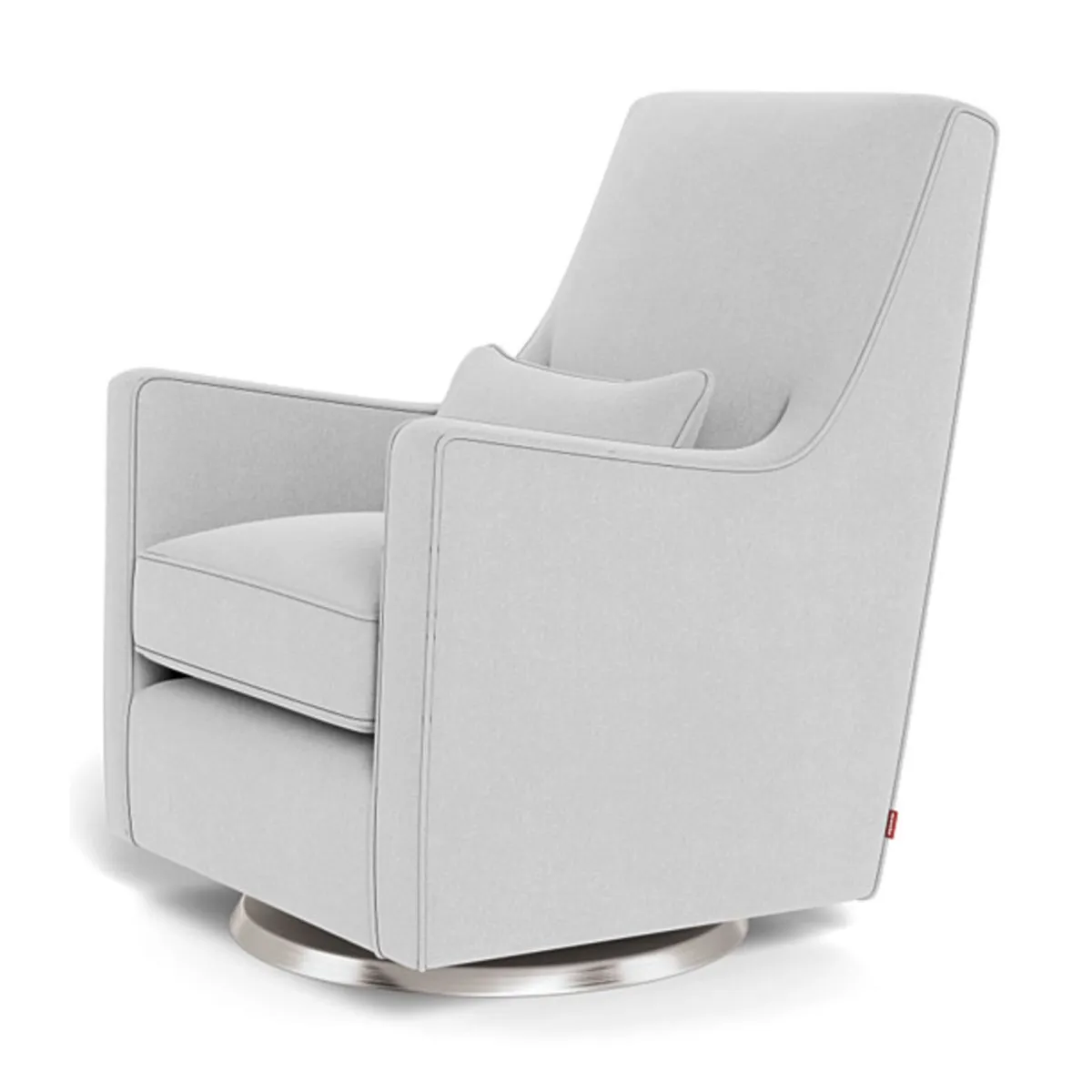 Monte Fauteuil Berçant et Pivotant Luca - Ash  Argent