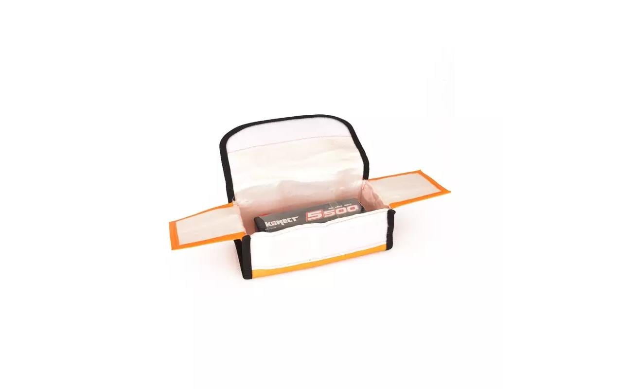 LiPo-Tasche 180 x 60 x 60 mmTasche zum Lagern und Laden von Lithium Akkus