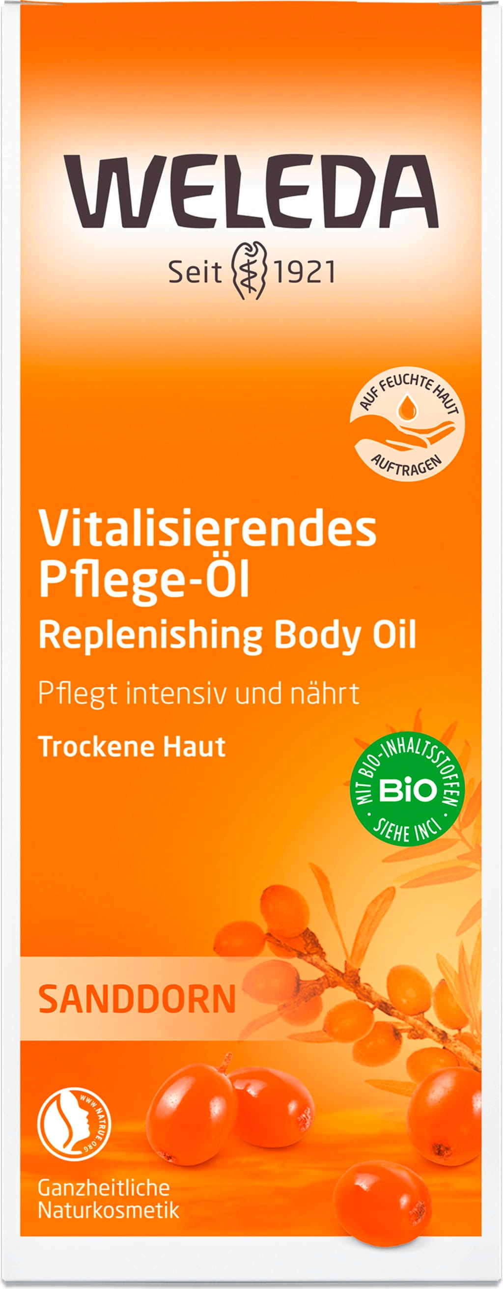 Weleda  Sanddorn Pflegeöl, 100 ml