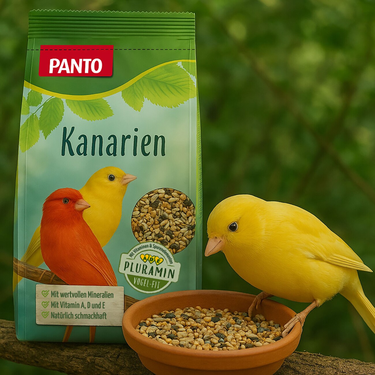 Panto ® KANARIENFUTTER MIT PLURAMIN® 1 kg