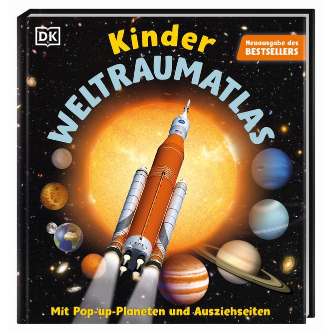 Kinder Weltraumatlas - Mit Pop-up-Planeten und Ausziehseiten