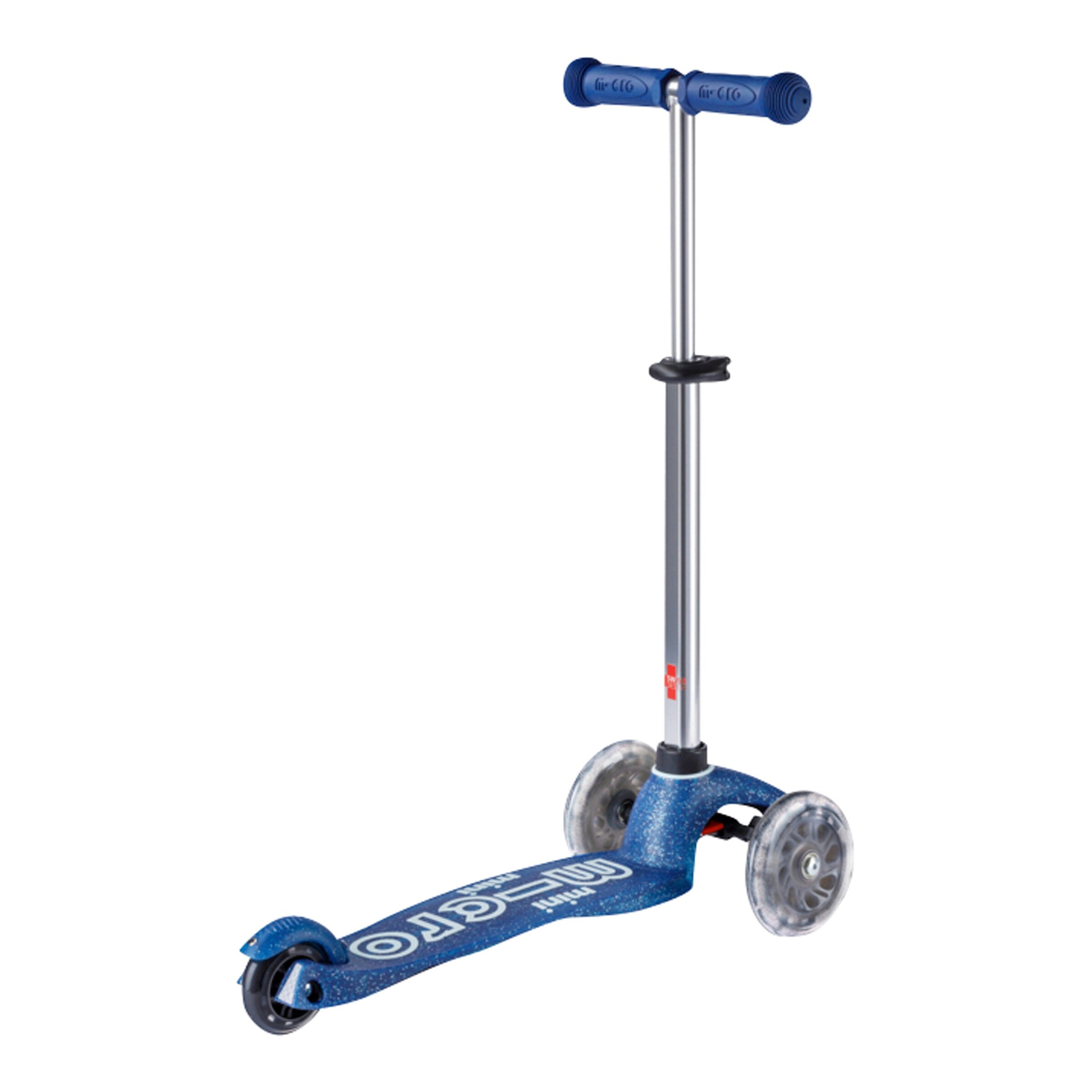 micro Scooter mini micro deluxe galaxy glitter LED