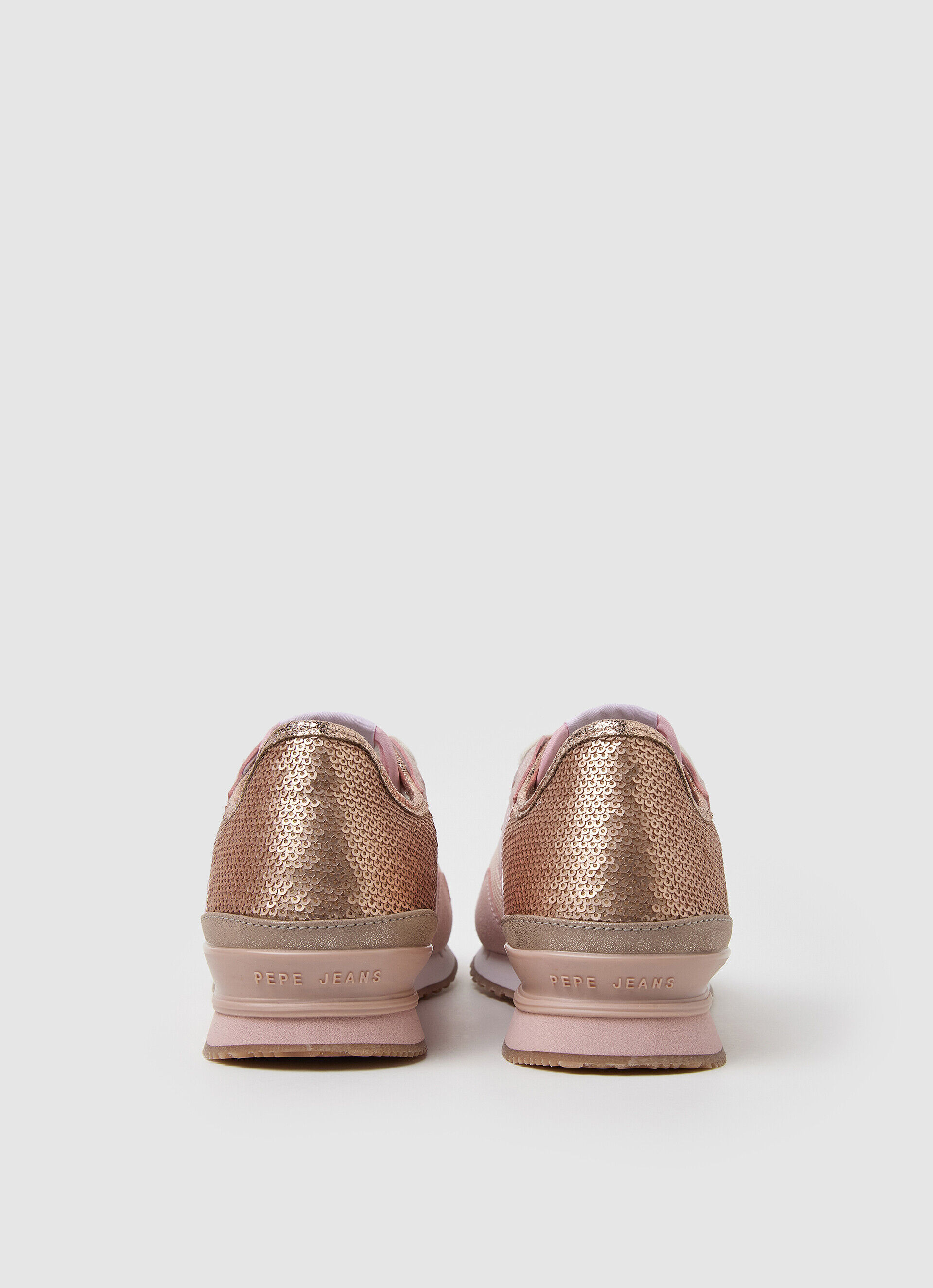 Sapatos combinados London Troy - rosa de fábrica
