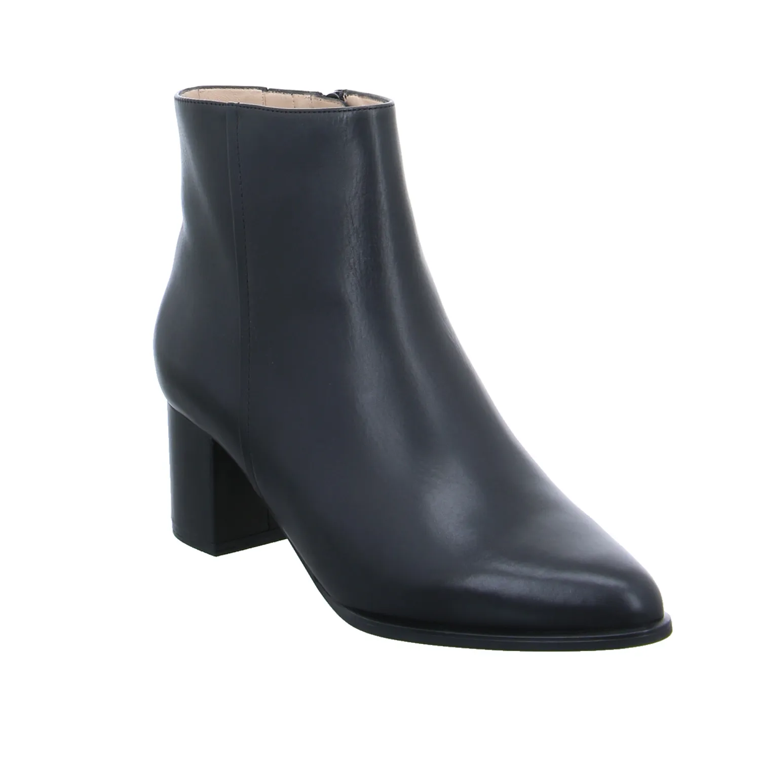 PETER KAISER Stiefelette Schwarz Leder