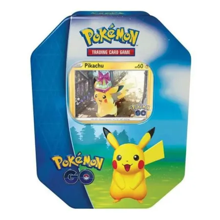 Pokemon Tin-Box Pokemon GO, 1 Stück, 3-fach sortiert (englisch)