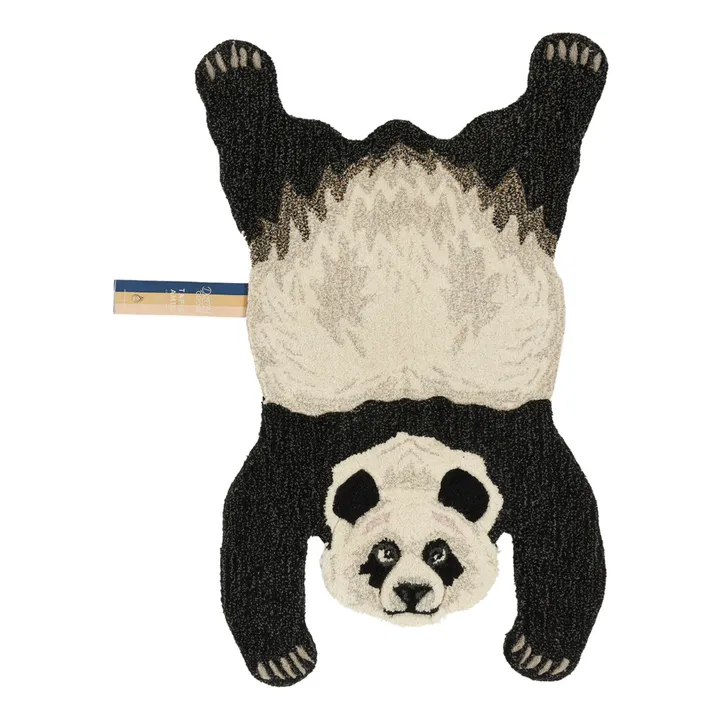 Doing Goods Tapis Panda en laine | Ecru