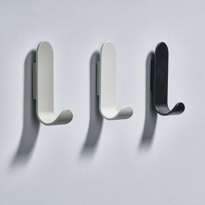 Zone Denmark - A-Double Hook Garderobenhaken, soft grey