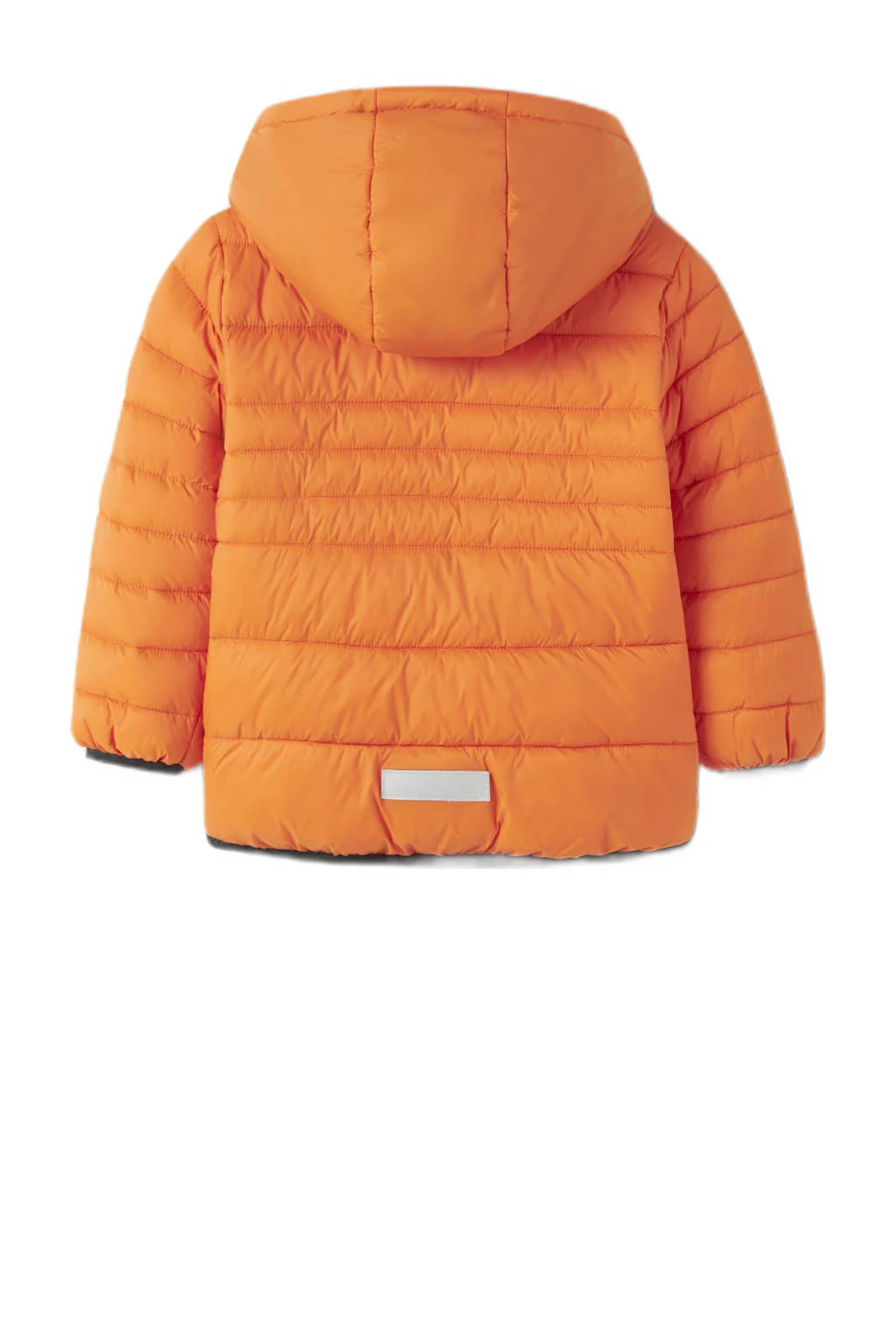 NAME IT MINI gewatteerde jas oranje