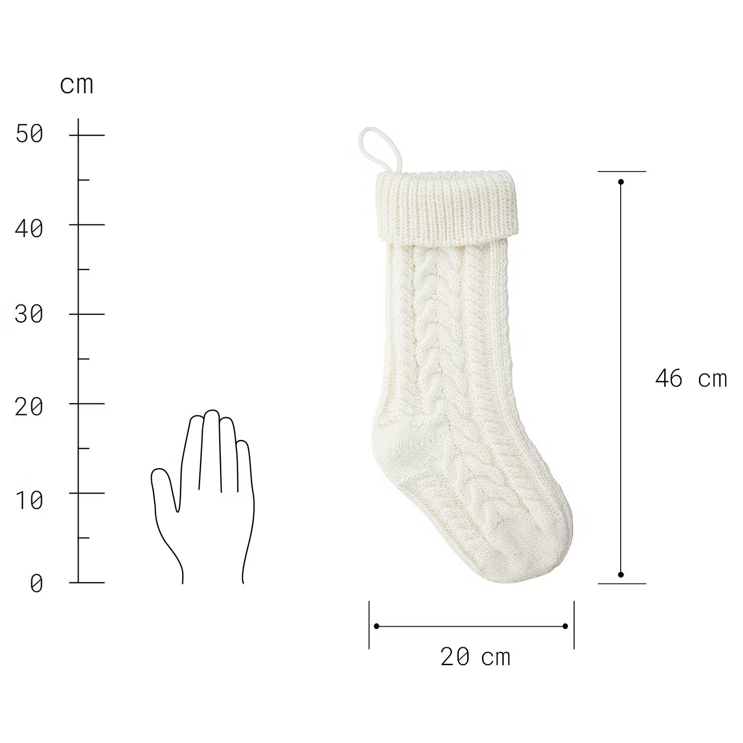 X-MAS Strickstrumpf