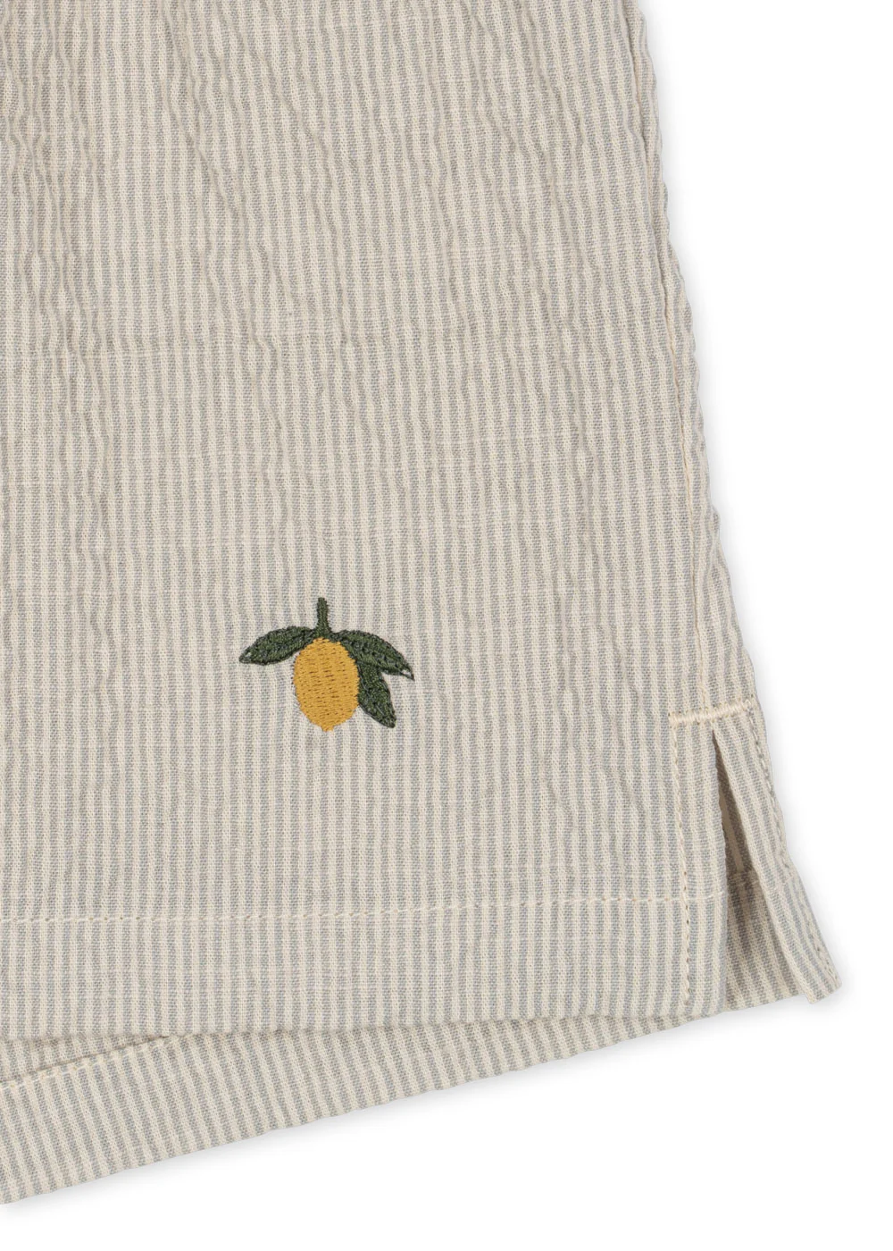 Elliot shorts - quarry stripe - 12M