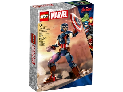 LEGO Captain America bouwfiguur (76258)