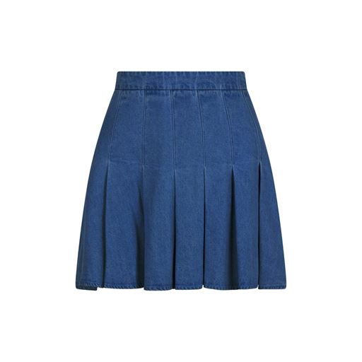 Neo Noir Laurina Denim Nederdel, Dark Blue, 36