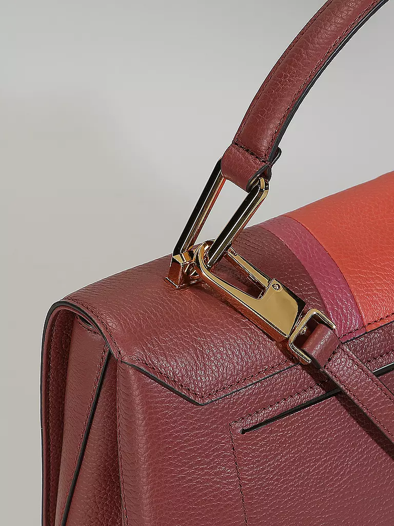 COCCINELLE Ledertasche - Henkeltasche LIYA rot