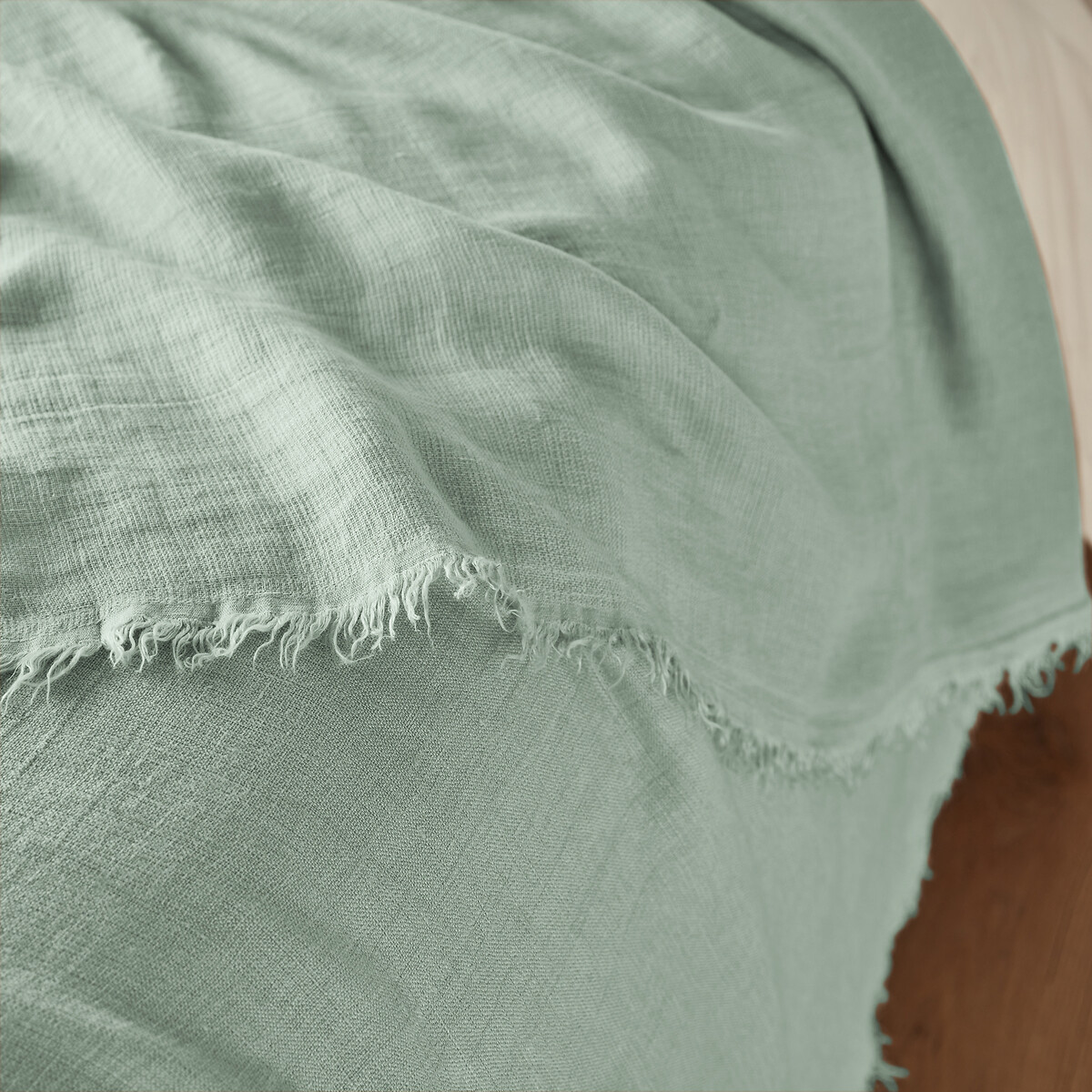 LA REDOUTE INTERIEURS<br>Colcha de linho lavado, Linange