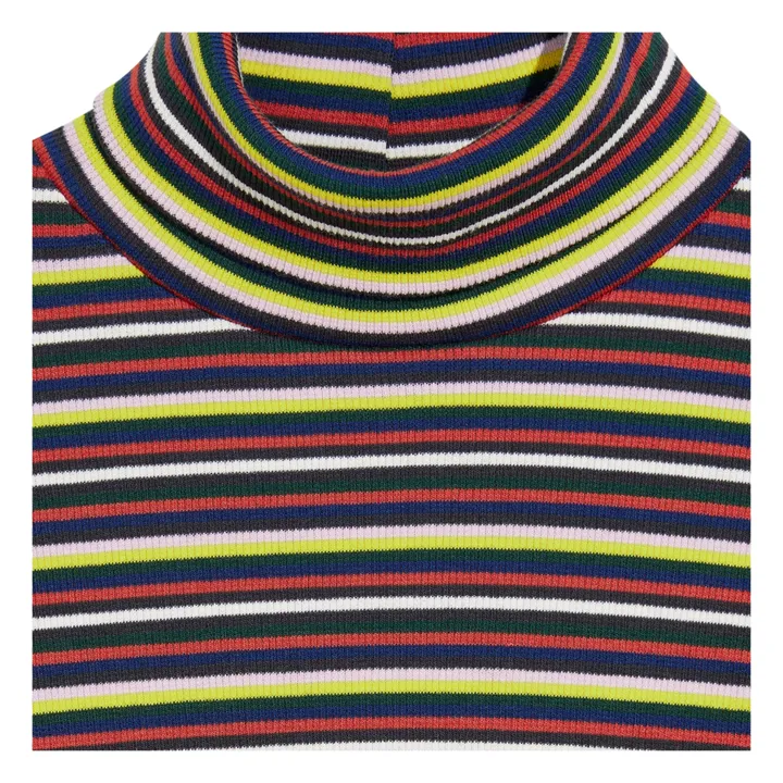 Bellerose Col roulé Velfie Rayures | Bleu marine