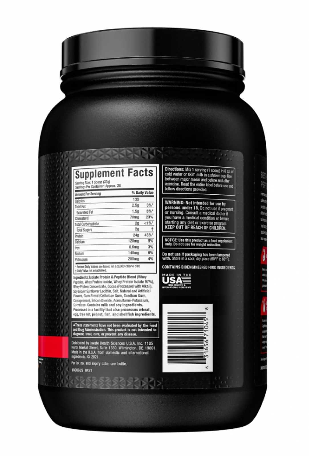 MuscleTech Nitro-Tech 100% Whey Gold 28 doses