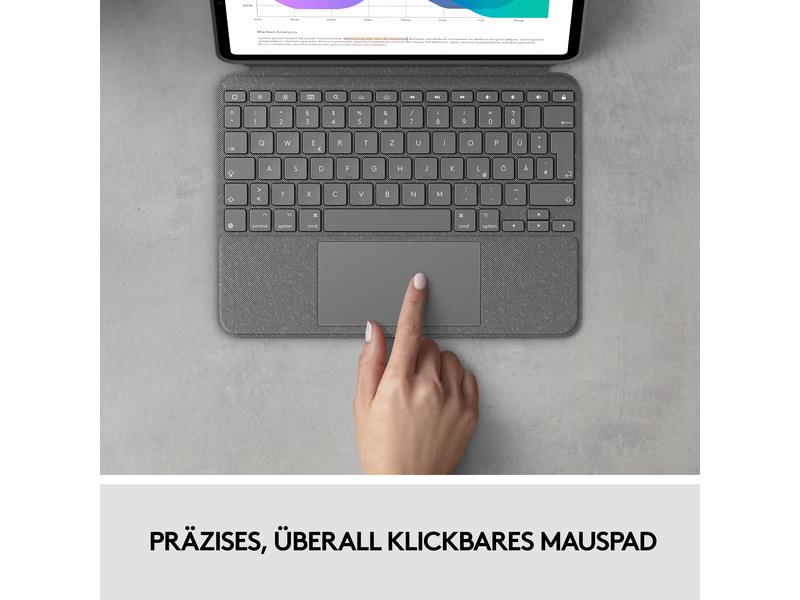 Logitech Tablet Tastatur Cover Combo Touch iPad Pro 11