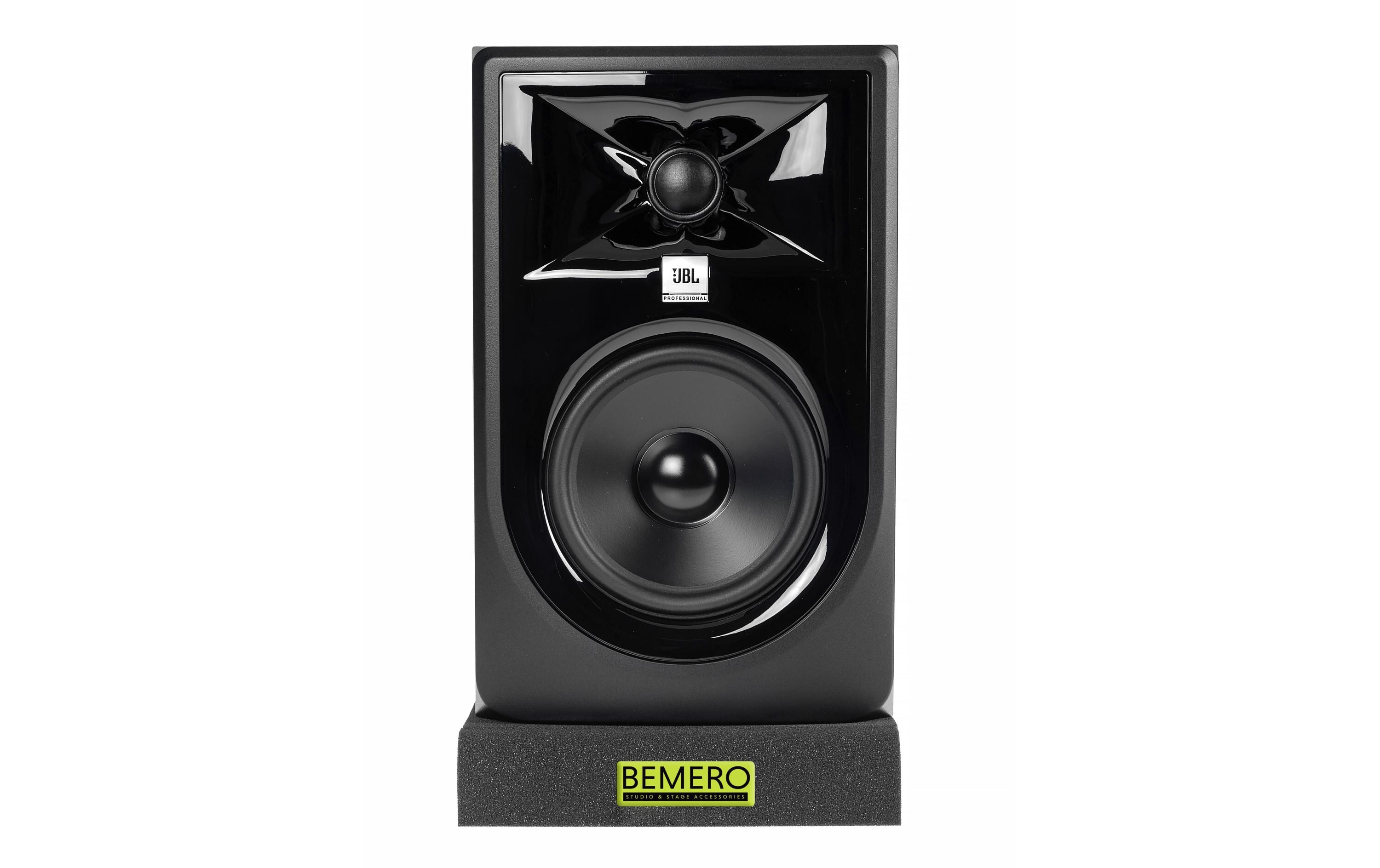 Studiomonitore LSR 305P MkII Kit 3 – Schwarz<br>Aktives Studiomonitor-Set mit Kabeln, Iso-Pads und Lautsprecherständern