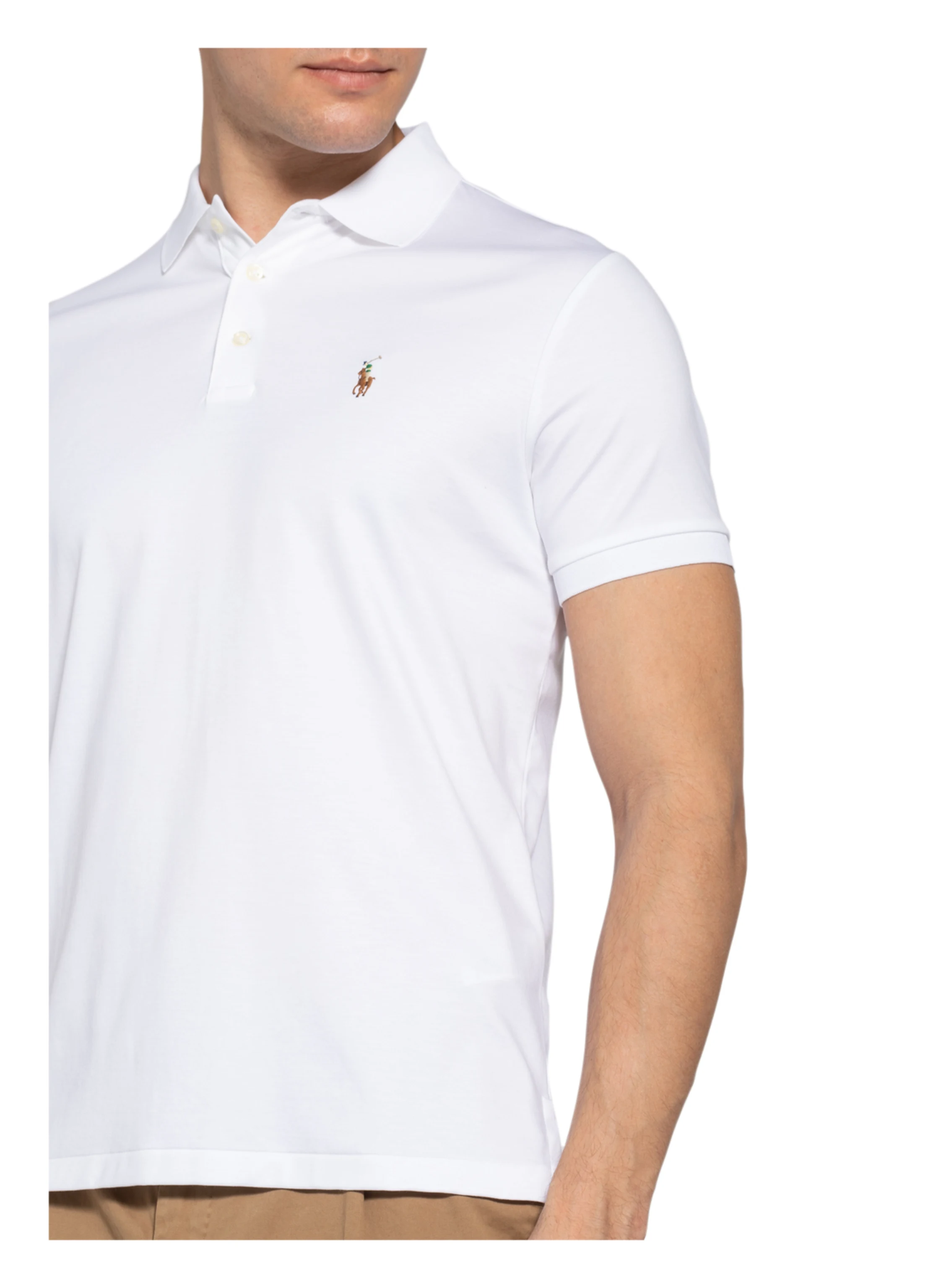 POLO RALPH LAUREN Jersey-Poloshirt Custom Slim Fit