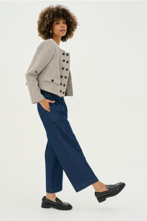 Culture blauwe dames broek