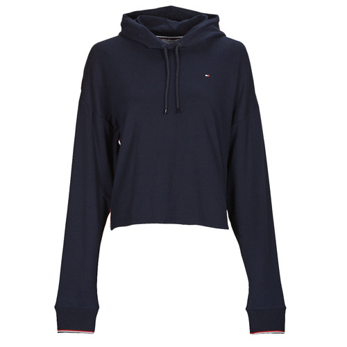 Tommy Hilfiger - CROPPED HOODIE - Marine