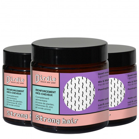 Birdie Nutrition Strong hair 3 mois