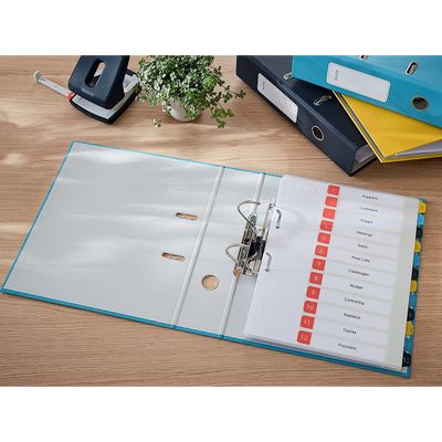Leitz 180° Cosy - Classeur à levier - Dos 80 mm - A4 - bleu