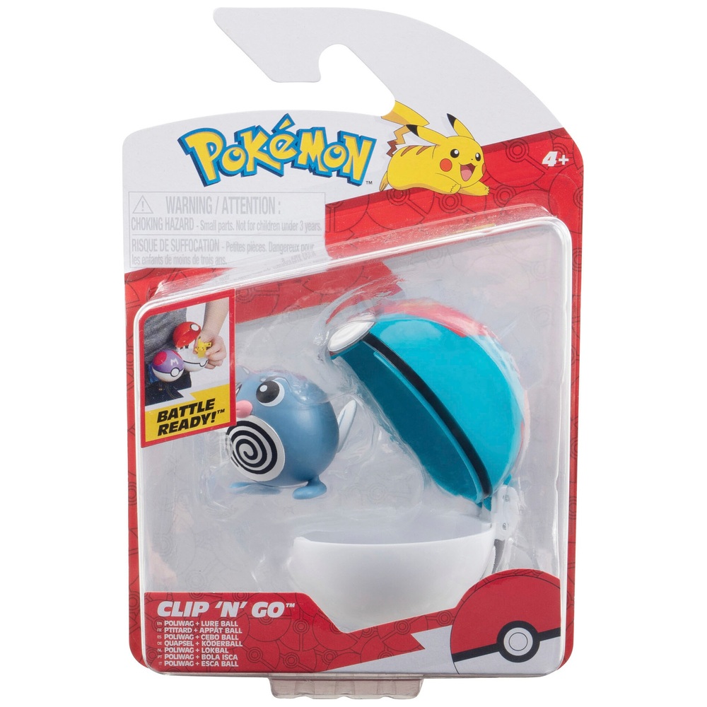 Pokémon Clip 'N' Go Quapsel und Köderball