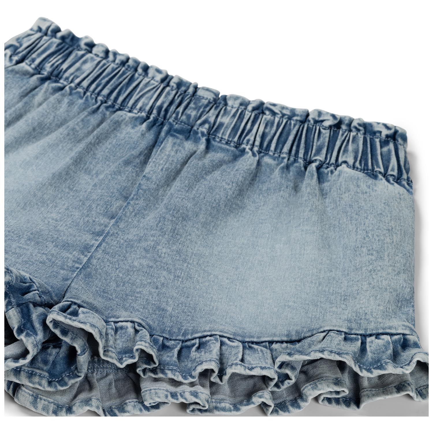 Prénatal baby short  effen blauw