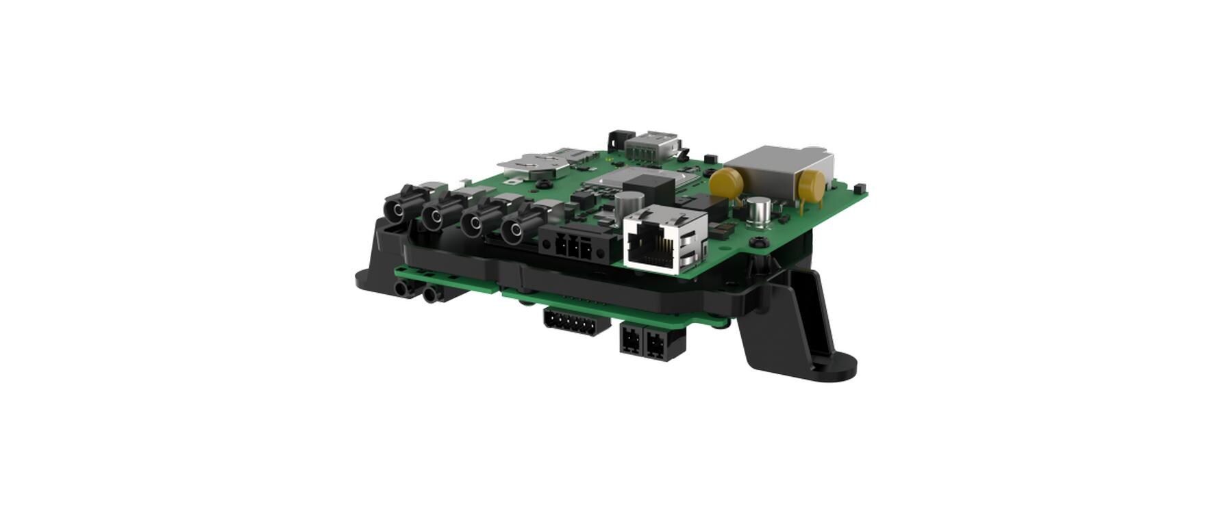 Kamera-Haupteinheit F9114-B Mk II<br>KI-basierte 4-Kanal-Barebone-Einheit mit I/O-Ports